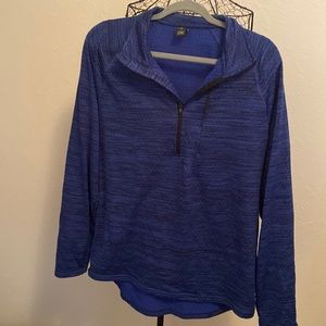 Xersion mens blue jacket size Medium